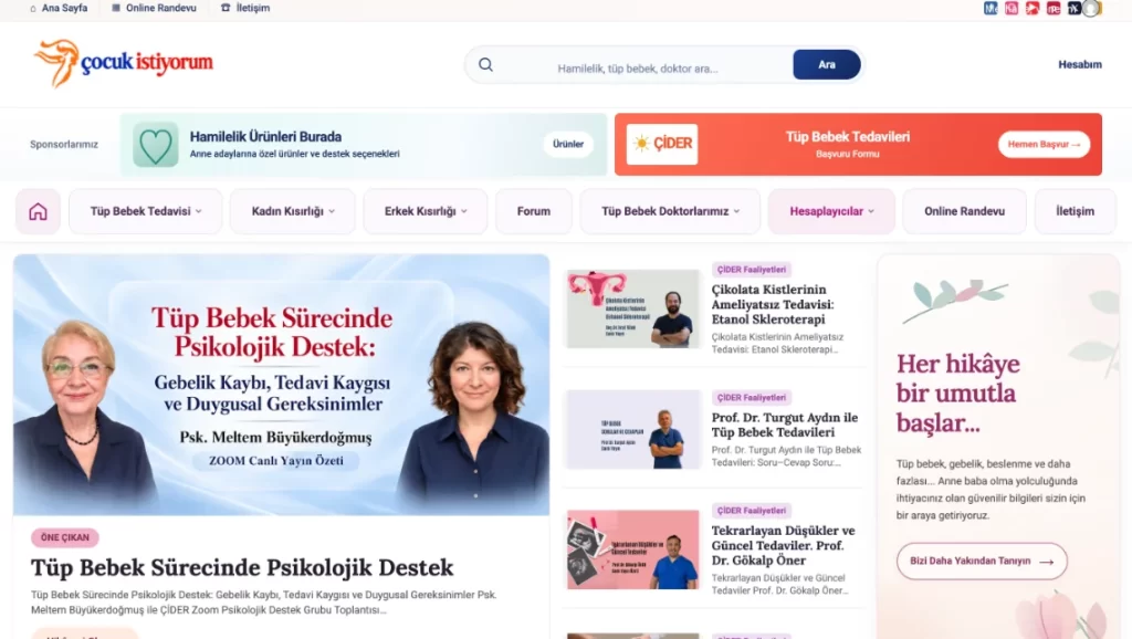 Çocuk İstiyorum proje görseli